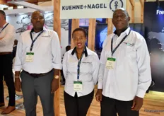 Stephen Otieno, Violet Munyao and Patrick O. Radido from Khuene + Nagel were also present at the IFTEX and made sure everyone at their stand was feeling welcome.